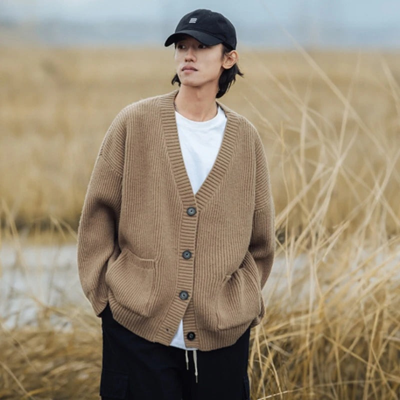 Cardigan homme luxe sale